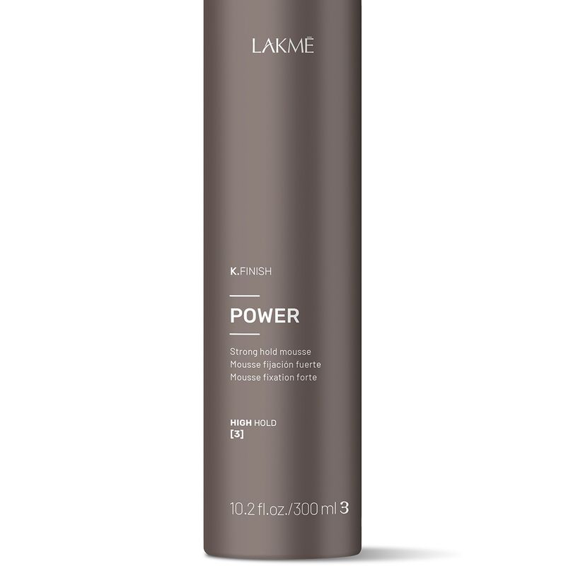 MOUSSE X300 POWER STRONG HOLD K,FINISH LAKME