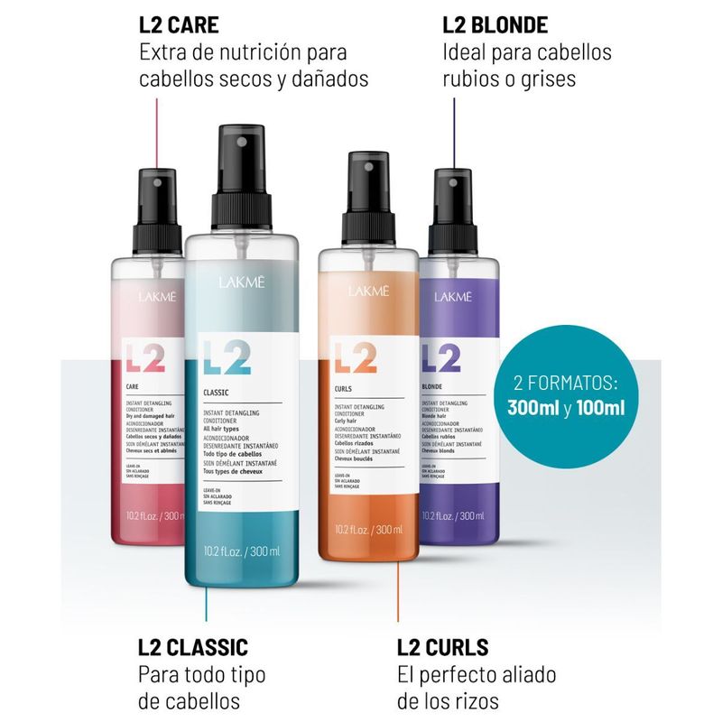 ENJ SPRAY INSTANTANEO X100 Curls L2 LAKME