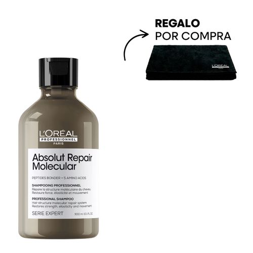 Shampoo Absolut Repair Molecular | SERIE EXPERT | 300ml | L´Oréal Professionnel