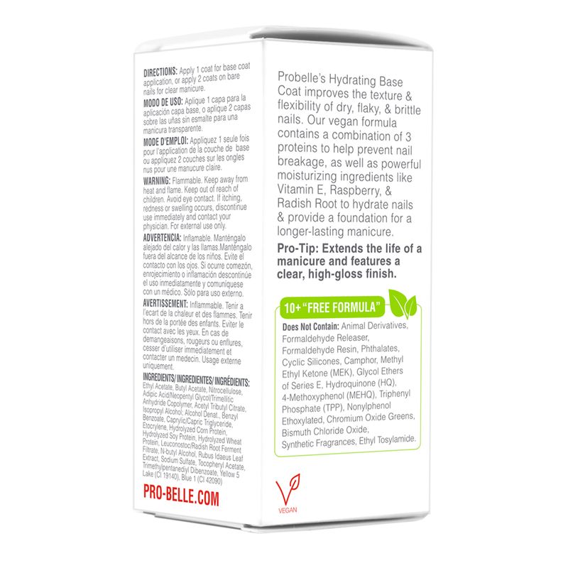 BASE COAT X15 HYDRATING PROBELLE