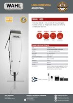 MAQ CORTE C/CABLE 1400 Series WAHL