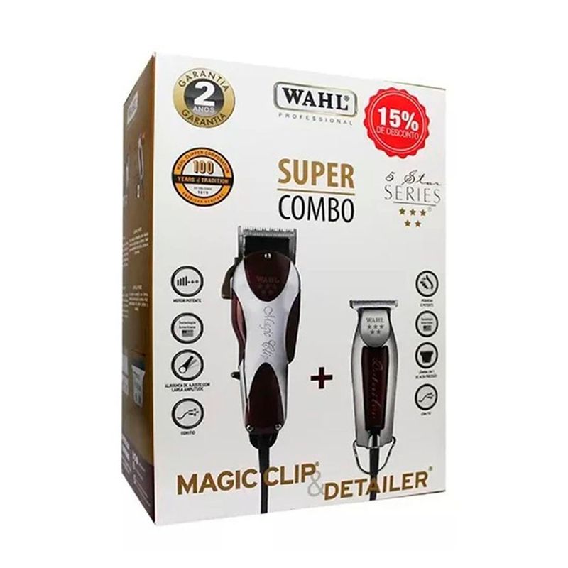 COMBO M,CLIP & DETAILER CABLE WAHL