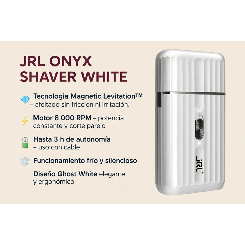 AFEITADORA ONYX PRO SHAVER JRL White