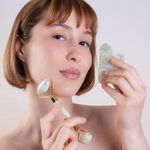 SET DE PIEDRAS JADE FACIAL Y ROLLO KEIKO