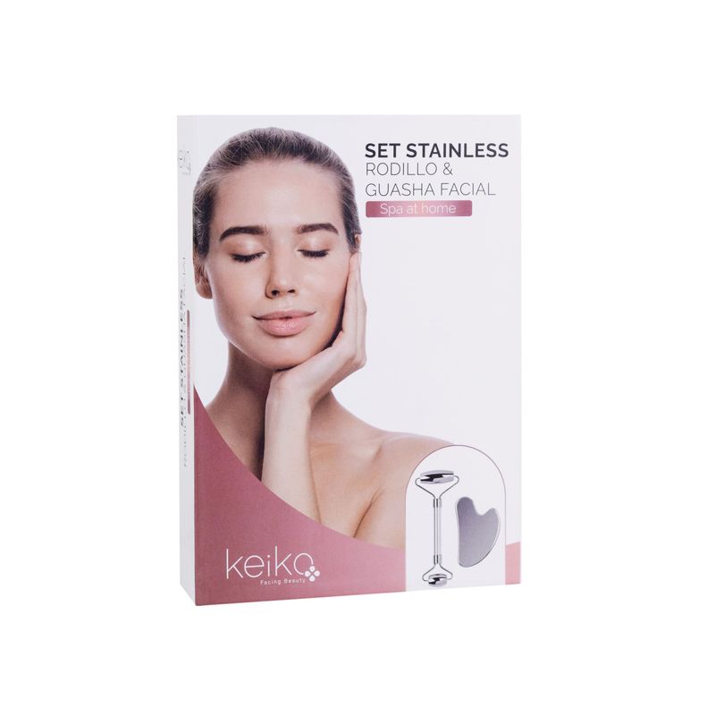 SET MODELADORA FACIAL STAINLESS KEIKO