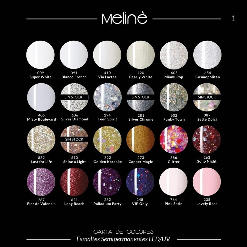 4 Esmaltes Meliné + Base + Top Coat + Torno Perfect Drill