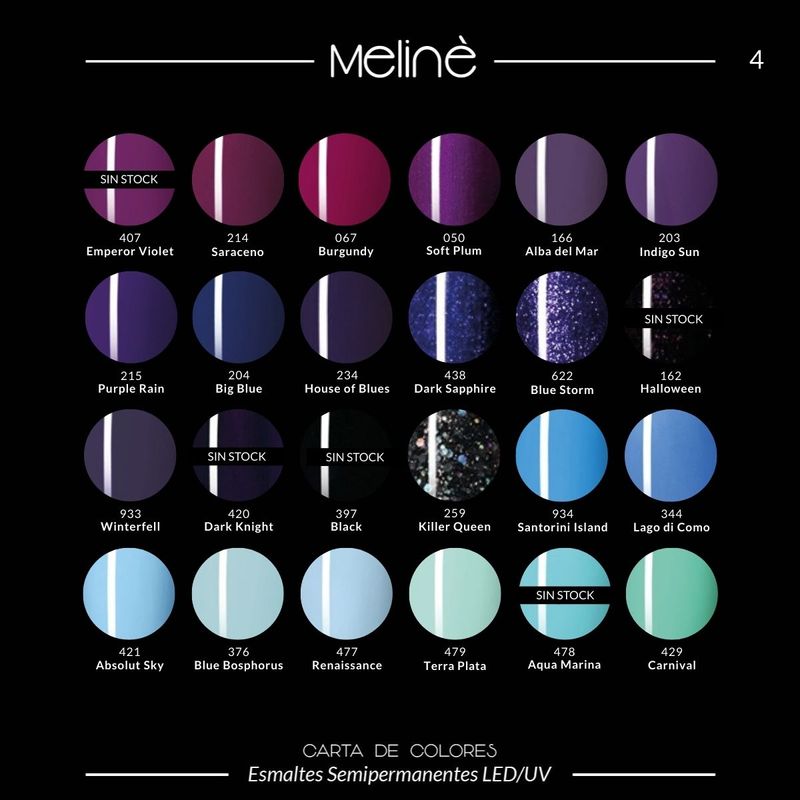4 Esmaltes Meliné + Base + Top Coat + Torno Perfect Drill