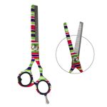 Tijera de Corte + Tijera de Pulir 5,5" Rainbow