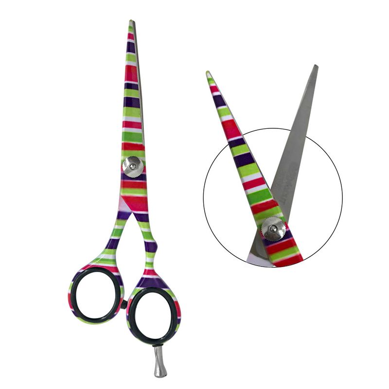 Tijera de Corte + Tijera de Pulir 5,5" Rainbow
