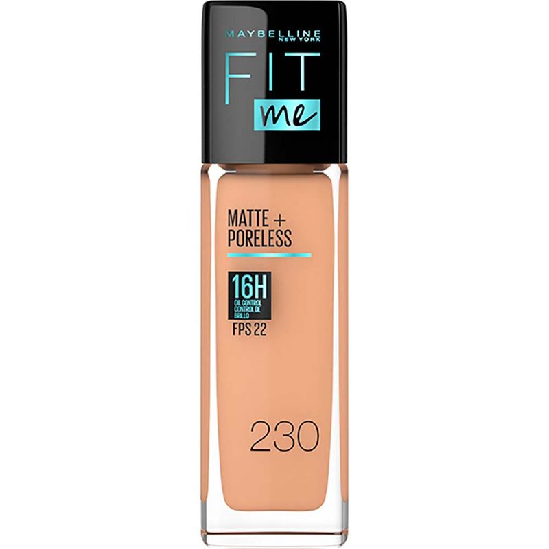 BASE LIQ FIT me MATTE+PORE M,Y 110-Porcelain