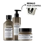 Kit Shampoo + Máscara + Sérum De Enjuague Absolut Repair Molecular Serie Expert L'Oréal Professionnel