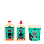 Kit Meu Cacho Minha Vida Lola: Shampoo + Crema Peinar + Máscara