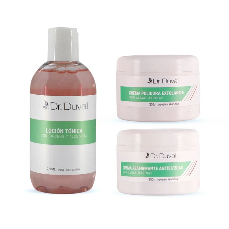 Set para Masajes Reafirmantes Dr, Duval