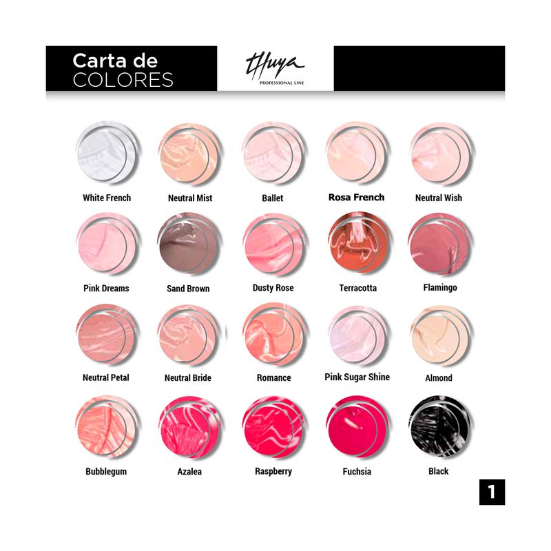 6 Esmaltes On Off + 2 Removedores x120 ml Thuya