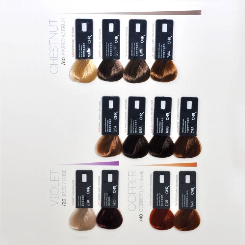 Combo 6 Tinturas Sin Amoníaco High Performance x60ml Chroma Lakmé