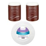 2 Kg de Cera Depilatoria Templada Clásica Depimiel + Bandas Depilatorias