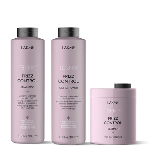 Combo Grande Disciplinante Cabellos Encrespados Frizz Control Lakme