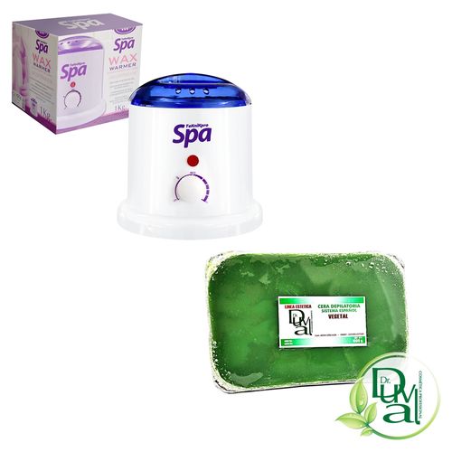 Calentador de Cera + Cera depilatoria Duval