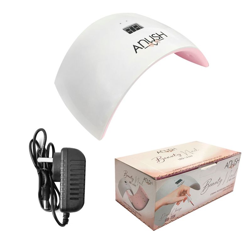 6 Esmaltes Semipermanentes Anush + Cabina Beauty Nail Lamp