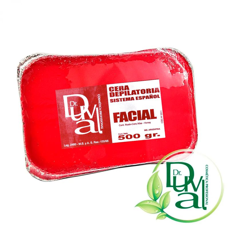Combo 3x Ceras Faciales Sistema Español x500g Dr Duval