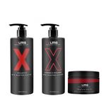 Kit Cauterizador Grande Shampoo + Acondicionador + Tratamiento Btx Lms