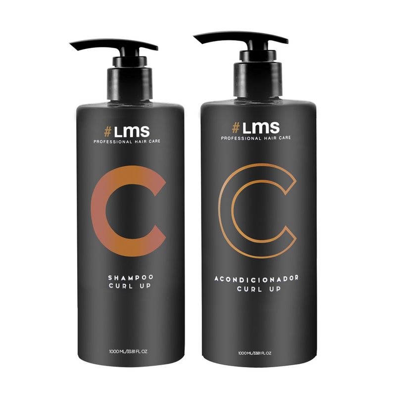 Kit Definicion Grande Shampoo + Acondicionador Curl Up Lms