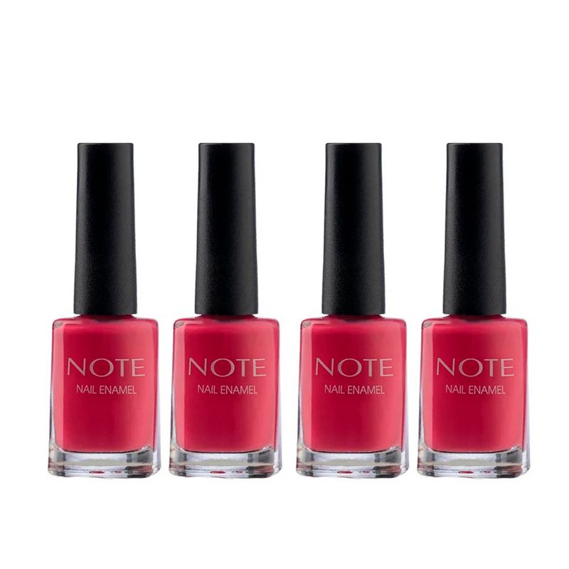 Kit 4x Esmaltes Note Nail Enamel x9ml