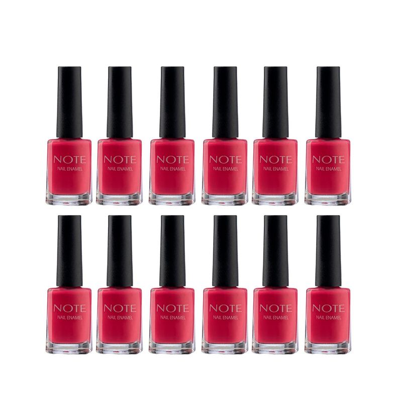 12 Esmaltes Nail Enamel x9ml Note