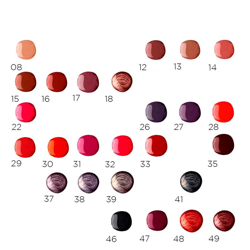 12 Esmaltes Nail Enamel x9ml Note