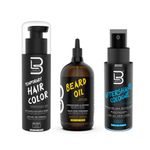 Combo Tinte y Aceite para Barba Argan Oil + After Shave LEVEL3