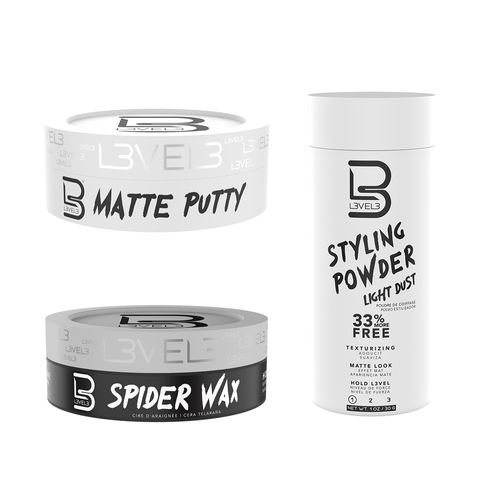 Combo Ceras + Polvo de Fijación Level 3