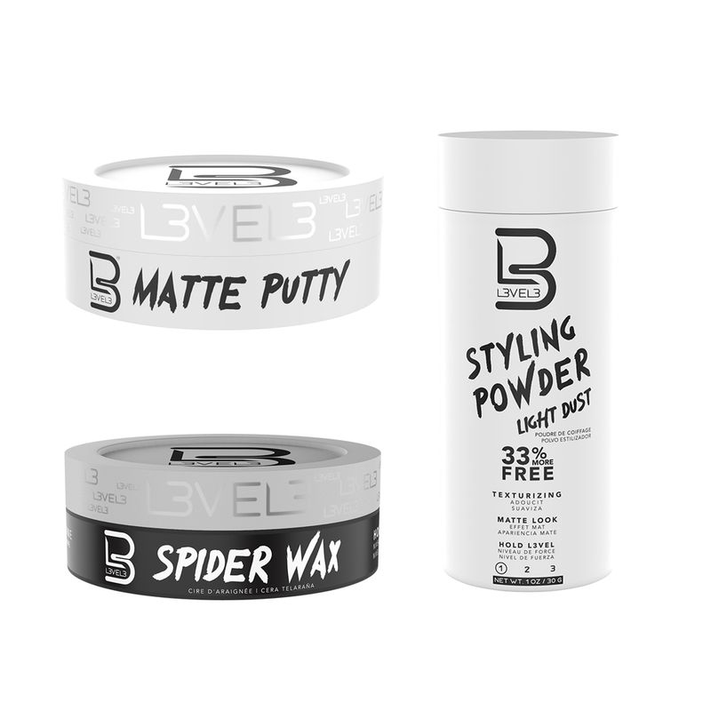 Combo Ceras + Polvo de Fijación Level 3
