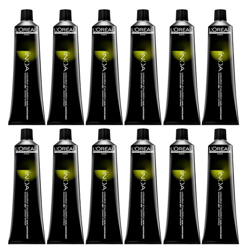 12 Tinturas Inoa Sin Amoníaco x 60grs Loreal Professionnel
