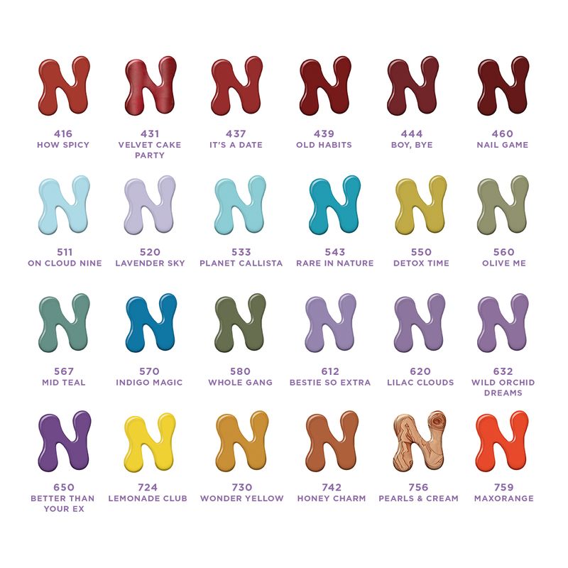 12 Esmaltes Tradicionales Color Up Callista