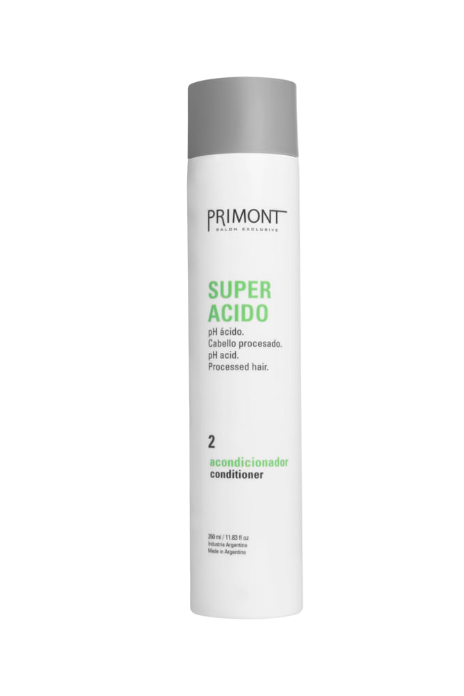Kit Super Acido Completo Shampoo + Acondicionador + Tratamiento Primont
