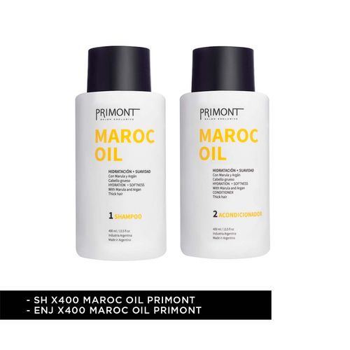 Kit Maroc Oil Chico Shampoo + Acondicionador Primont
