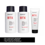 Kit BTX Completo Shampoo + Acondicionador + Tratamiento Primont