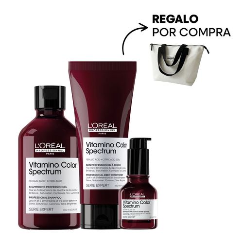 Kit Shampoo + Acondicionador + Sérum Vitamino Color Spectrum L'Oréal Professionnel