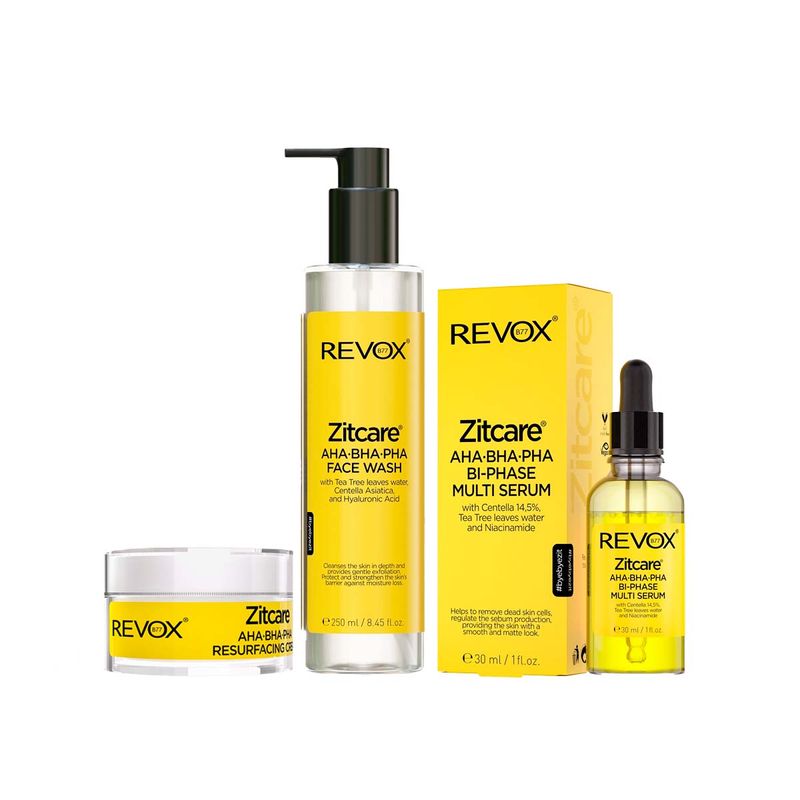 Kit Rutina 3 Pasos Zitcare Revox