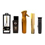 Combo Profesional Trimmer LO-PRO FX 726 BABYLISS + Tijera de Pulir 5,5 GOLDEN COBALT