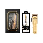 Combo Profesional Máquina de Corte Lo-Pro FX Gold 825 y Tijera de Pulir Golden Cobalt