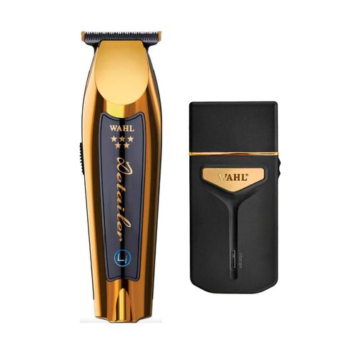 Kit Pro Trimmer Detail & Afeitadora Travel Wahl