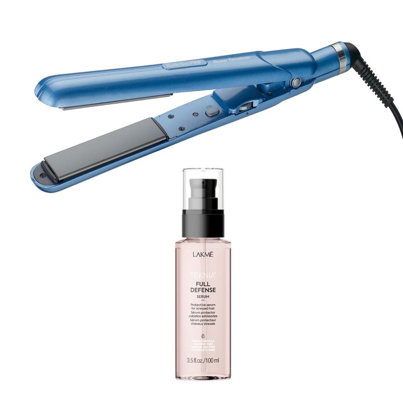 Plancha 9555 Nano Titanium + Sérum Full Defense | Babyliss + Lakmé
