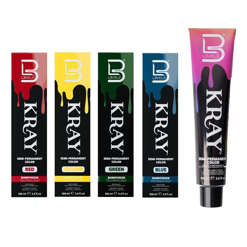 Combo x4 Tinturas Kray Level 3