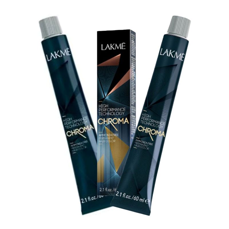 Combo 2 Tinturas Sin Amoníaco High Performance x60ml Chroma Lakmé