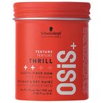 Combo OSiS Thrill Goma Fibrosa de Fijación x 100ml + Laca de Fijación Elastic x500ml Schwarzkopf