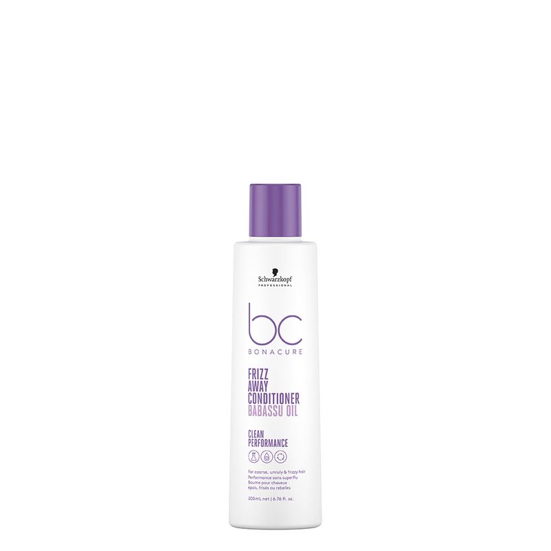 Kit Shampoo 250ml + Acondicionador 200ml + Tratamiento 200ml Frizz Away Bonacure Schwarzkopf