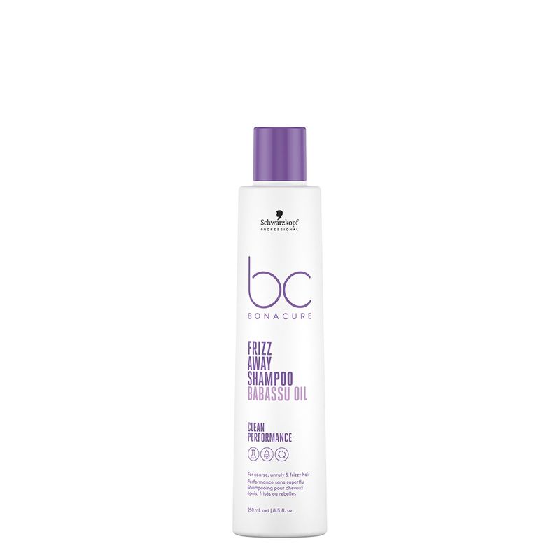 Kit Antifrizz Shampoo 250ml + Acondicionador 200ml Frizz Away Bonacure Schwarzkopf