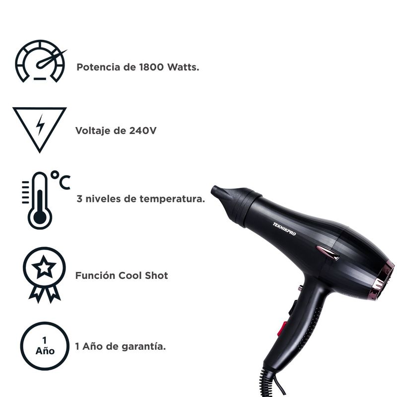 SECADOR GOLDEN TOUCH c/dif TEKNIKPRO