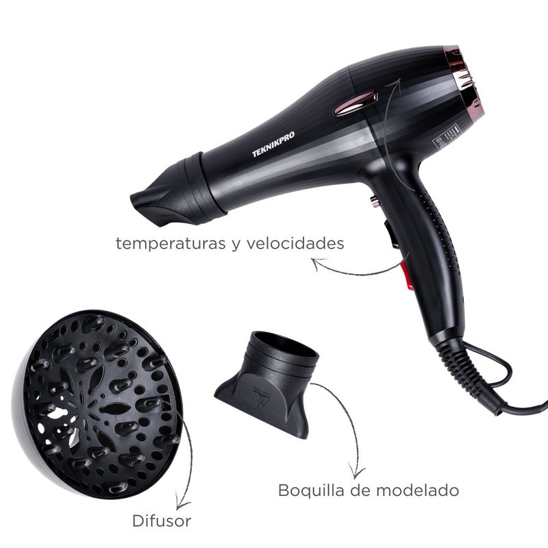 SECADOR GOLDEN TOUCH c/dif TEKNIKPRO